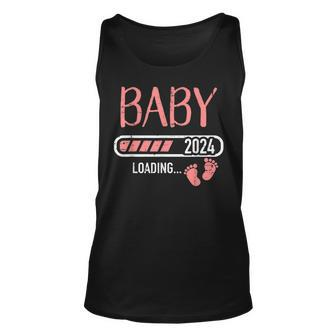 Baby Loading 2024 For Pregnancy Announcement Unisex Tank Top - Seseable