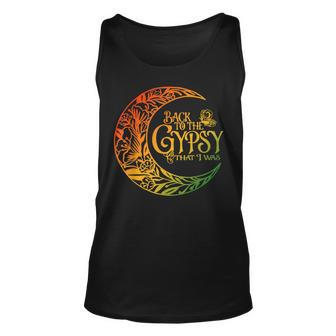 Back To The Gypsy That I Was Apparel Unisex Tank Top - Thegiftio UK