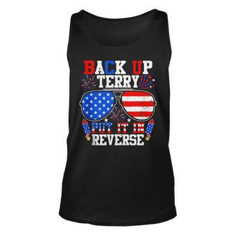 Back Up Terry Put It In Reverse 4Th Of July Us Flag Unisex Tank Top | Mazezy