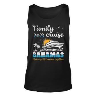 Bahamas Cruise 2023 Family Friends Group Vacation Matching Unisex Tank Top - Seseable