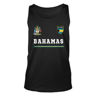 Bahamas SportSoccer Jersey Flag Football Unisex Tank Top | Mazezy