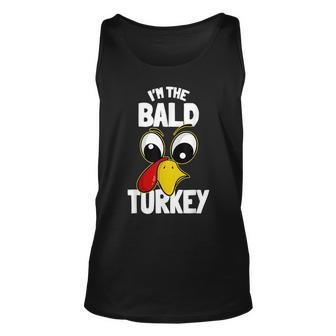 The Bald Turkey Group Matching Thanksgiving For Turkey Lovers Tank Top | Mazezy
