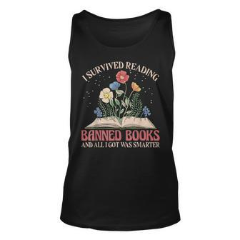 Banned Books Week Bookworm Banned Books Reader Tank Top - Seseable