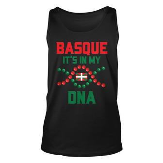 Basque Country Its In My Dna Roots Basque Flag Culture Unisex Tank Top | Mazezy