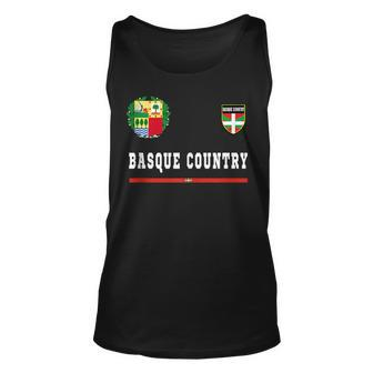 Basque Country SoccerSports Flag Football Unisex Tank Top | Mazezy