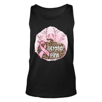 Bc Breast Cancer Awareness In October We Wear Pink Breast Cancer Awareness Pink October 50 Cancer Unisex Tank Top - Monsterry