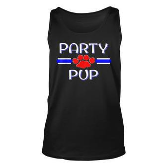 Bdsm Party Pup Fetish Pride Gift Human Puppy Play Kink Unisex Tank Top | Mazezy