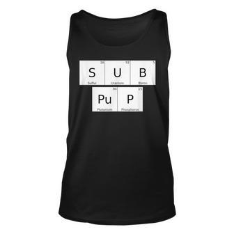 Bdsm Periodic Table Element Sub Pup Gay Kink Roleplay Unisex Tank Top | Mazezy