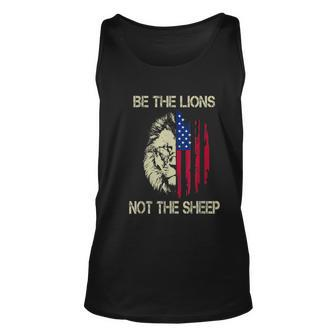 Be The Lions Not The Sheep Unisex Tank Top | Mazezy