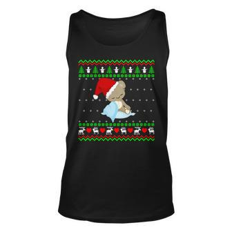 Bear Ugly Christmas Sweater Tank Top - Monsterry CA