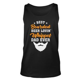 Beer Best Bearded Beer Lovin Samoyed Dad Funny Dog Lover Humor Unisex Tank Top - Monsterry AU