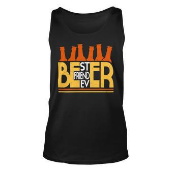 Beer Best Friend Ever Beer Craft Beer Master Brew Lover Drinker Unisex Tank Top - Monsterry AU