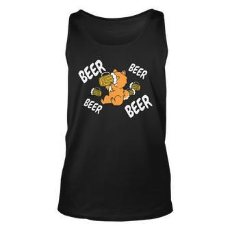 Beer Pomeranian Dog Unisex Tank Top - Monsterry AU
