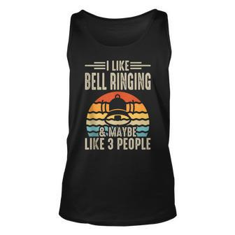I Like Bell Ringing & Maybe Like 3 People Tank Top | Mazezy