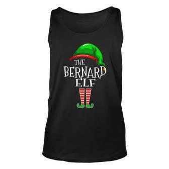 Bernard Name Gift The Bernard Elf Christmas Unisex Tank Top - Seseable