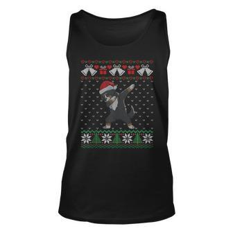 Bernese Mountain Ugly Christmas Sweater Tank Top - Monsterry UK
