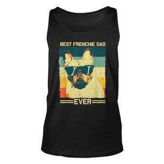 Best Frenchie Dad Design Men Father French Bulldog Lovers Unisex Tank Top | Mazezy