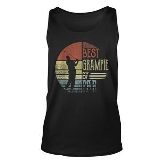 Best Grampie By Par Fathers Day Gifts For Golf Lover Unisex Tank Top | Mazezy