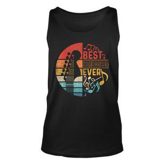 Best Guitar Dad Ever Guitar Chords For Guitar Lovers Unisex Tank Top | Mazezy