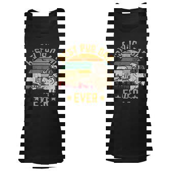 Best Pug Dad Ever Owner Lover Father Daddy Dog Gifts Unisex Tank Top | Mazezy