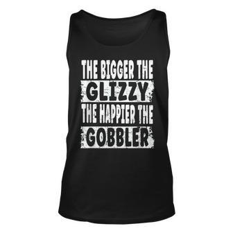 The Bigger The Glizzy The Happier The Gobbler Hot Dog Eat Tank Top - Seseable