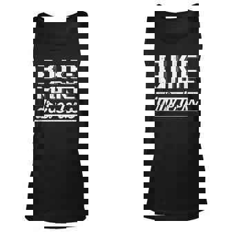Bike More Drive Less - Cyclist Unisex Tank Top - Thegiftio