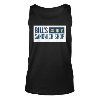 Bills Sandwich Shop New Castle Unisex Tank Top | Mazezy