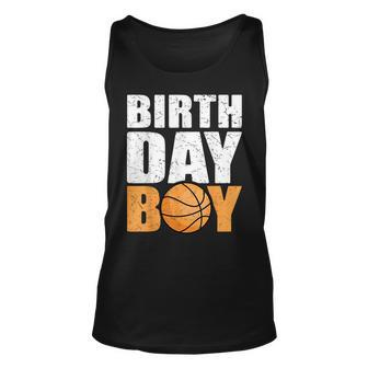 Birthday Boy Basketball Theme Party Future Basketball Player Basketball Tank Top | Mazezy