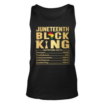 Black King Junenth 1865 Independence Day Black Pride Men Unisex Tank Top | Mazezy