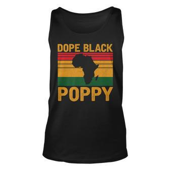 Black Pride Poppy Black History Month Dope Black Poppy Unisex Tank Top | Mazezy