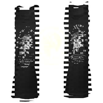 Blackfoot Confederacy American Indian Pride Chief Respect Unisex Tank Top | Mazezy