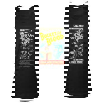 Blood Bucket Classic Halloween Monster Poster Horror Movie Halloween Tank Top | Mazezy