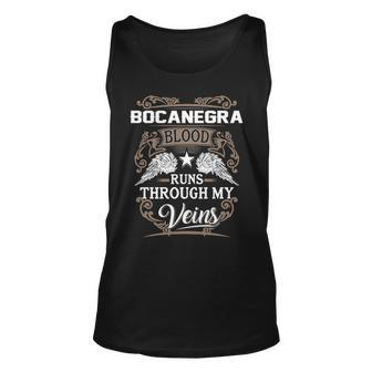 Bocanegra Name Gift Bocanegra Blood Runs Through My Veins Unisex Tank Top - Seseable