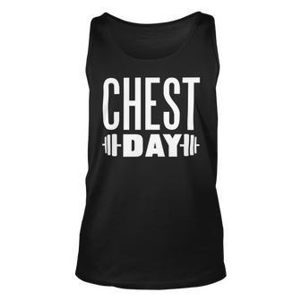Bodybuilding Workout Fitness Gym Muscles Chest Day Unisex Tank Top - Monsterry DE