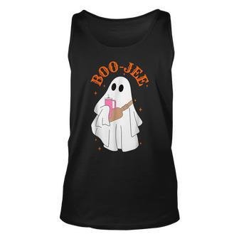 Boo Jee Cute Boo Ghost Boujee Retro Halloween Costume Tank Top | Mazezy