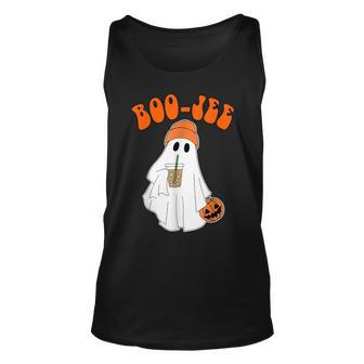 Boo Jee Cute Boo Ghost Boujee Retro Halloween Costume Tank Top - Seseable