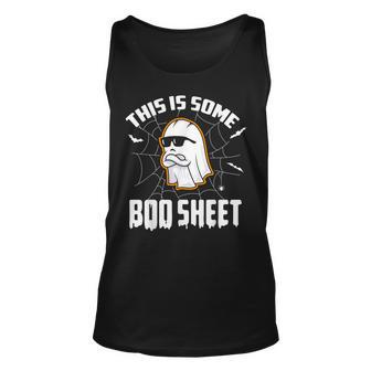 This Is Some Boo Sheet Halloween Ghost Costume Tank Top - Monsterry AU