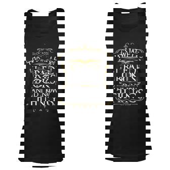 Book Lover Reading I Read Books And Know Things Reading Tank Top | Mazezy