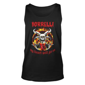 Borrelli Name Gift Borrelli Name Halloween Gift V2 Unisex Tank Top - Seseable