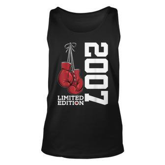 Boxing Fight Limited Edition 2007 Boxer 16Th Birthday Boxes Unisex Tank Top | Mazezy