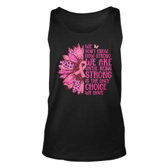 Breast Cancer Awareness Survivor In October We Wear Pink Tank Top | Mazezy