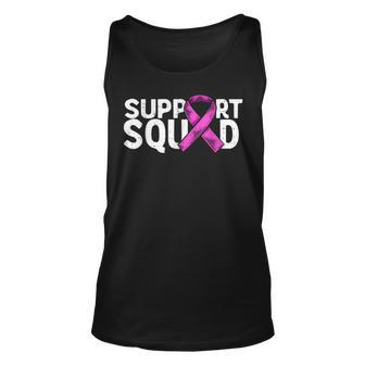 Breast Cancer Support Squad Breast Cancer Awareness Tank Top | Seseable CA