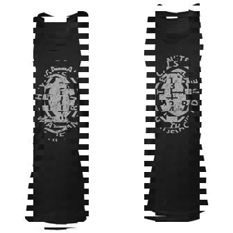 Built In Theft Protection Funny Stick Shift Manual Car Unisex Tank Top | Mazezy