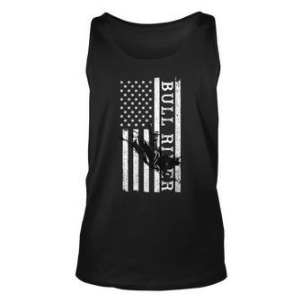 Bull Rider Bull Riding Cowboy Rodeo American Us Ranch Rodeo Tank Top | Mazezy