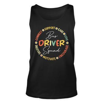 Bus Driver Squad Appreciation Week Back To School Unisex Tank Top - Seseable