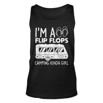 Camping Car Camp Idea For A Woman Camper Camping Tank Top | Mazezy