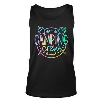 Camping Crew Camper Group Family Friends Cousin Matching Tank Top