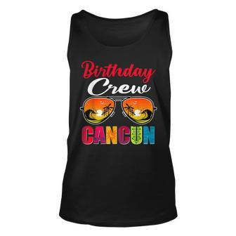 Cancun Mexico Birthday Crew 2023 Vacation Group Matching Tank Top | Mazezy