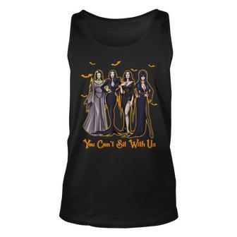 You Can't Sit With Us Ghoul Gang Horror Halloween Bride Tank Top | Mazezy UK