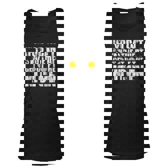 Cant Stand Heat Stay Out Of Kitchen Pickleball Player Unisex Tank Top | Mazezy